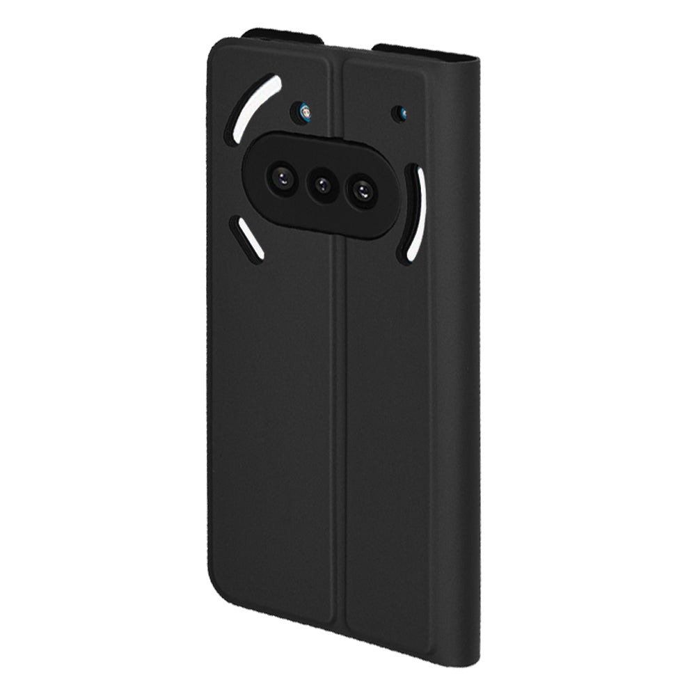 Futrola za Nothing Phone (3a), Techsuit, Magskin Book, Crna