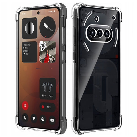 Maska za Nothing Phone (3a), Techsuit, Shockproof Clear, Prozirna