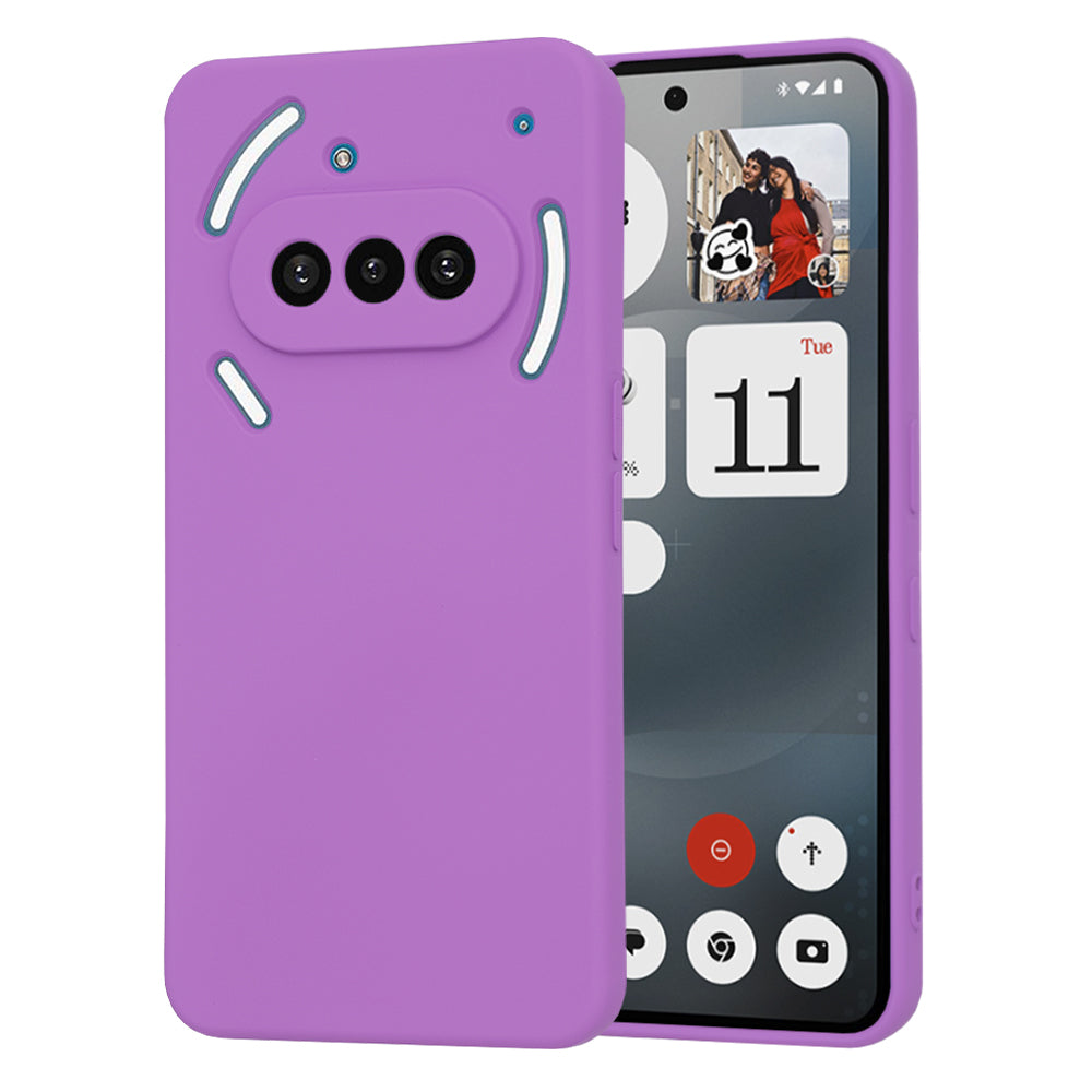 Maska za Nothing Phone (3a), Techsuit, SoftFlex, Ljubičasta