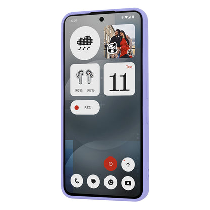 Maska za Nothing Phone (3a), Techsuit, SoftFlex, Svijetloljubičasta