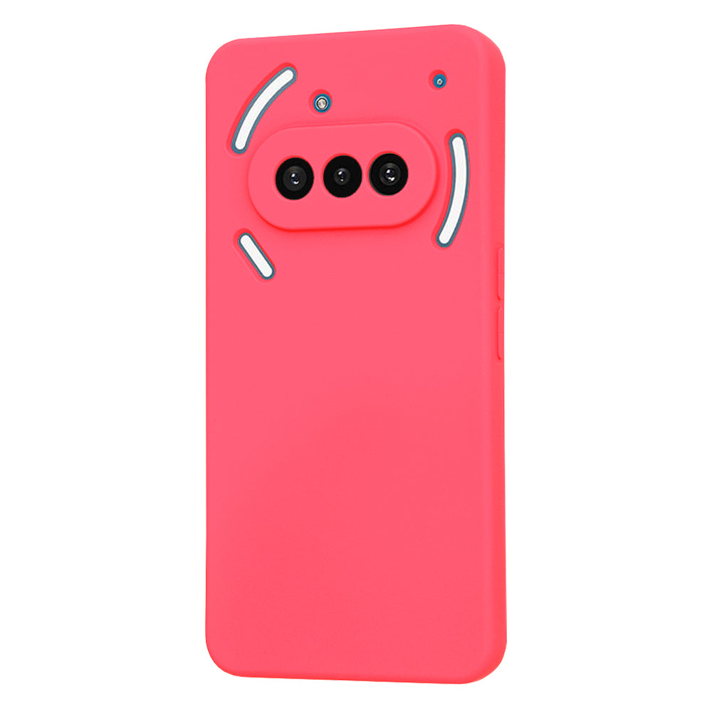 Maska za Nothing Phone (3a), Techsuit, SoftFlex, Tamno Roza