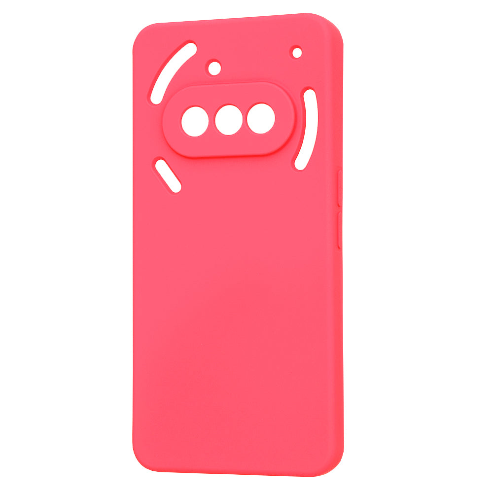 Maska za Nothing Phone (3a), Techsuit, SoftFlex, Tamno Roza
