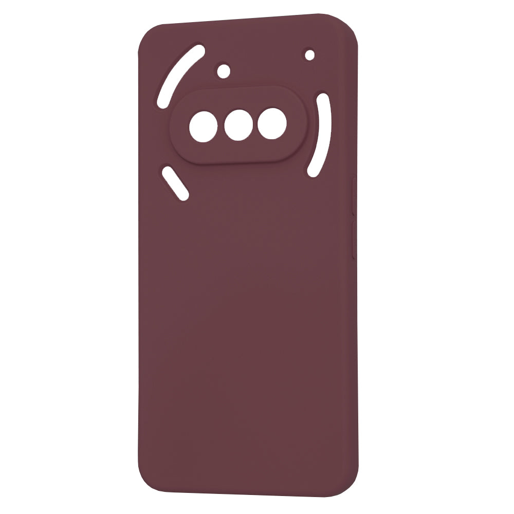 Maska za Nothing Phone (3a), Techsuit, SoftFlex, Bordo