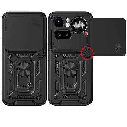 Futrola za Nothing Phone (4a) Pro, Techsuit, CamShield, Crna