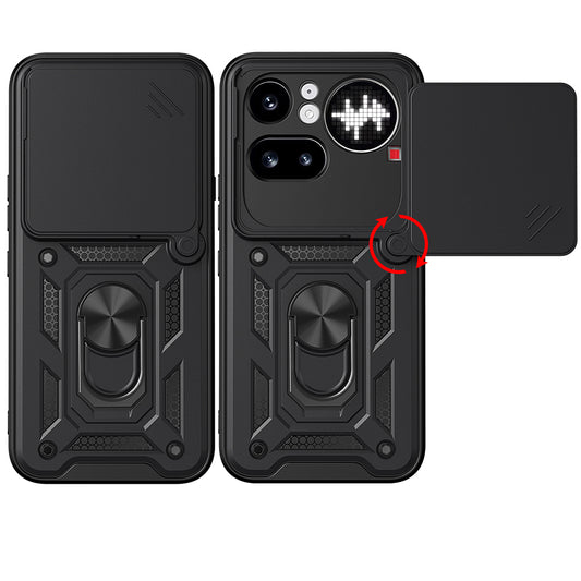 Futrola za Nothing Phone (4a) Pro, Techsuit, CamShield, Crna
