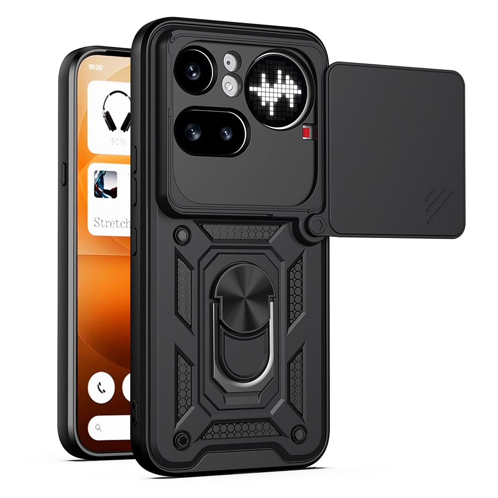 Futrola za Nothing Phone (4a) Pro, Techsuit, CamShield, Crna