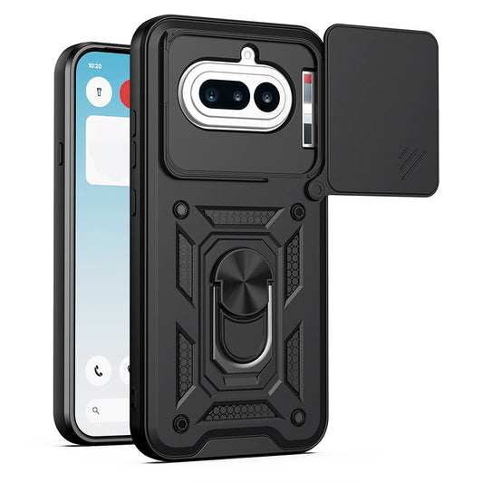 Futrola za Nothing Phone (4a), Techsuit, CamShield, Crna