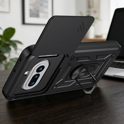 Futrola za Nothing Phone (4a), Techsuit, CamShield, Crna