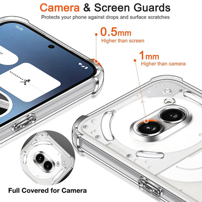Futrola za Nothing Phone (4a), Techsuit, Shockproof Clear, Prozirna
