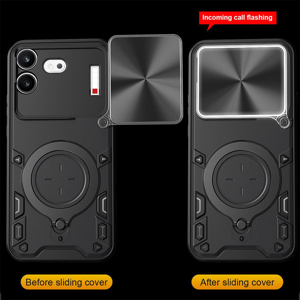 Maska za Nothing Phone (4b), Techsuit, CamGuard Pro, Crna
