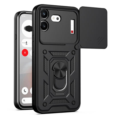 Maska za Nothing Phone (4b), Techsuit, CamShield, Crna