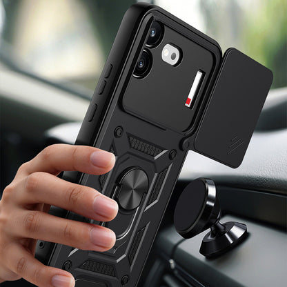 Maska za Nothing Phone (4b), Techsuit, CamShield, Crna