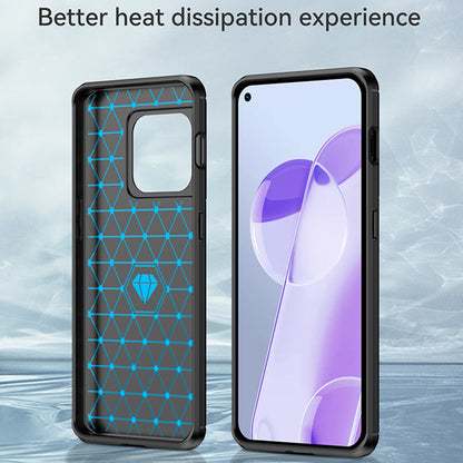 Maska za OnePlus 10 Pro, Techsuit, Karbon, Crna