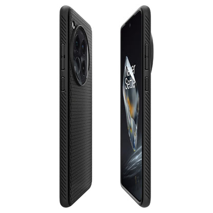 Futrola za OnePlus 12, Spigen, Liquid Air, Crna ACS07375