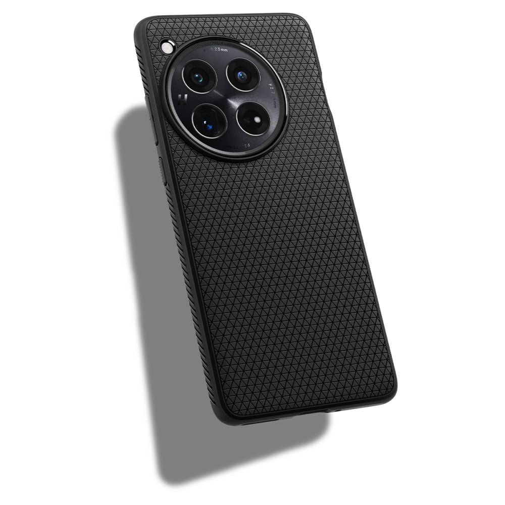 Futrola za OnePlus 12, Spigen, Liquid Air, Crna ACS07375