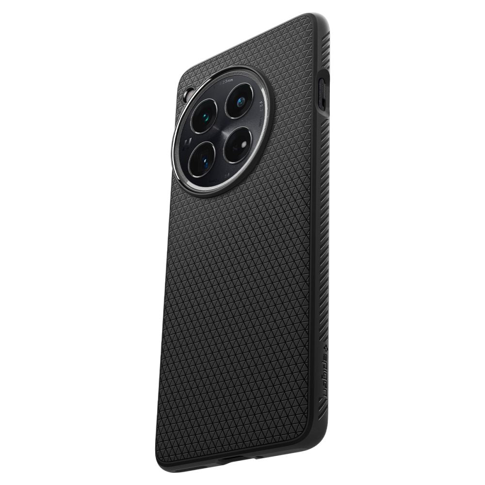 Futrola za OnePlus 12, Spigen, Liquid Air, Crna ACS07375