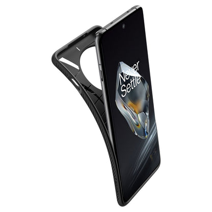 Futrola za OnePlus 12, Spigen, Liquid Air, Crna ACS07375