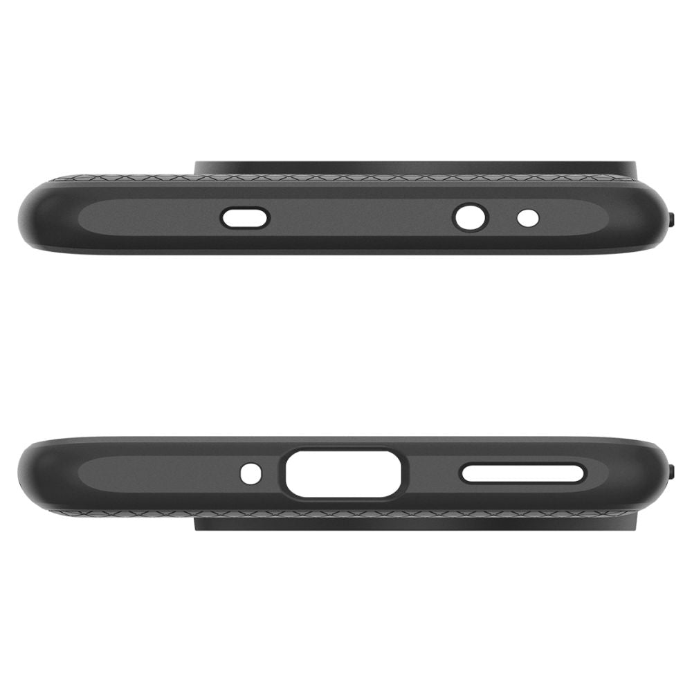 Futrola za OnePlus 12, Spigen, Liquid Air, Crna ACS07375