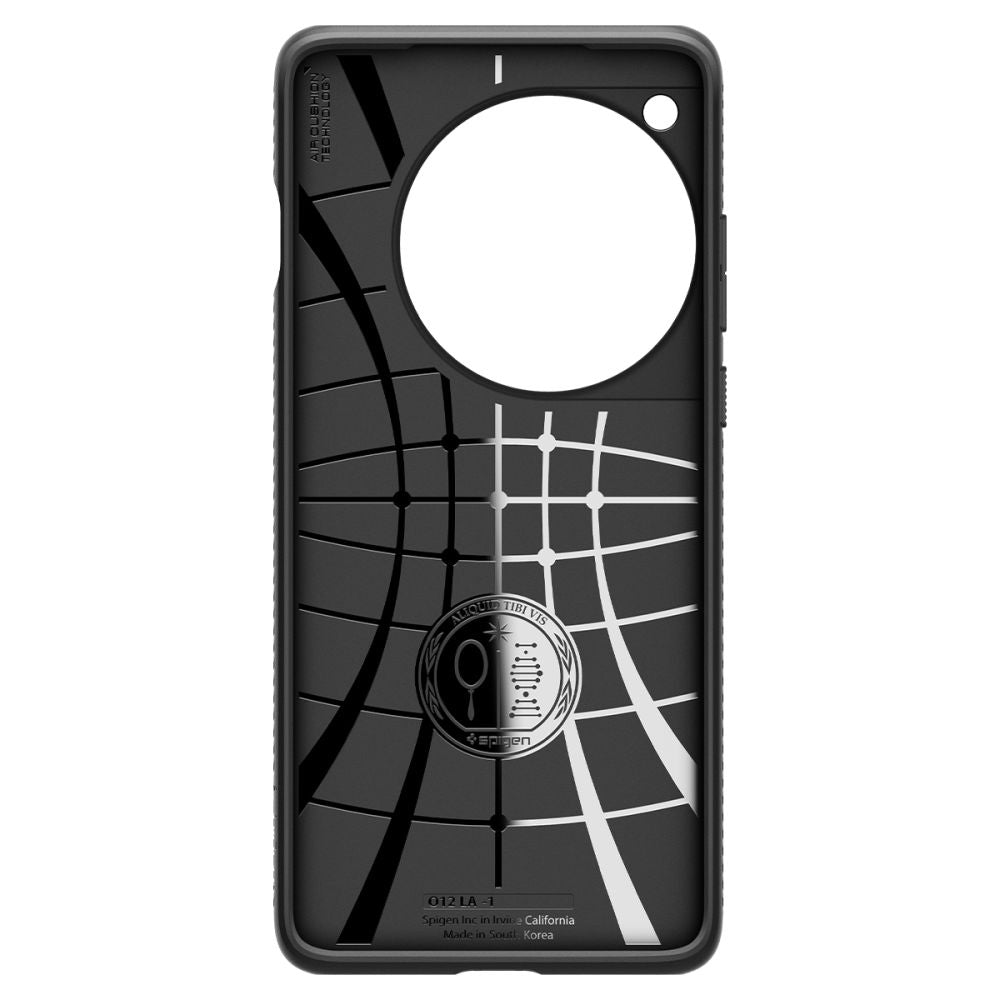 Futrola za OnePlus 12, Spigen, Liquid Air, Crna ACS07375