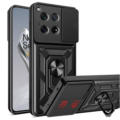 Maska za OnePlus 12, Techsuit, CamShield, Crna