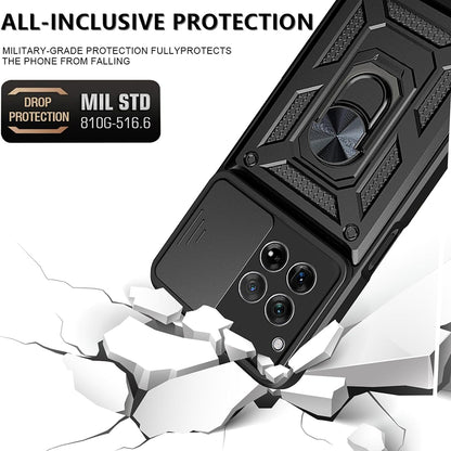 Maska za OnePlus 12, Techsuit, CamShield, Crna