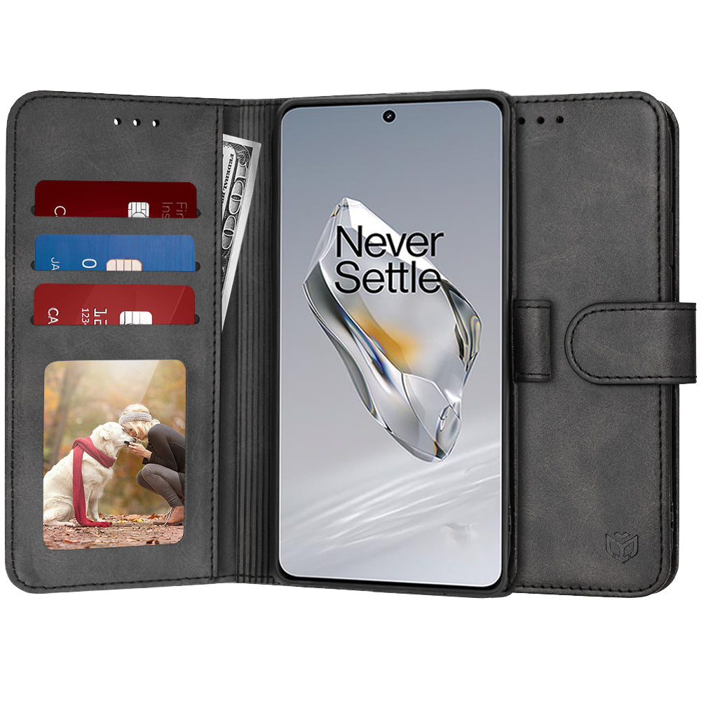 Futrola za OnePlus 12, Techsuit, Diary Book, Crna