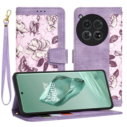 Maska za OnePlus 12, Techsuit, FlipCraft, Ljubičasta