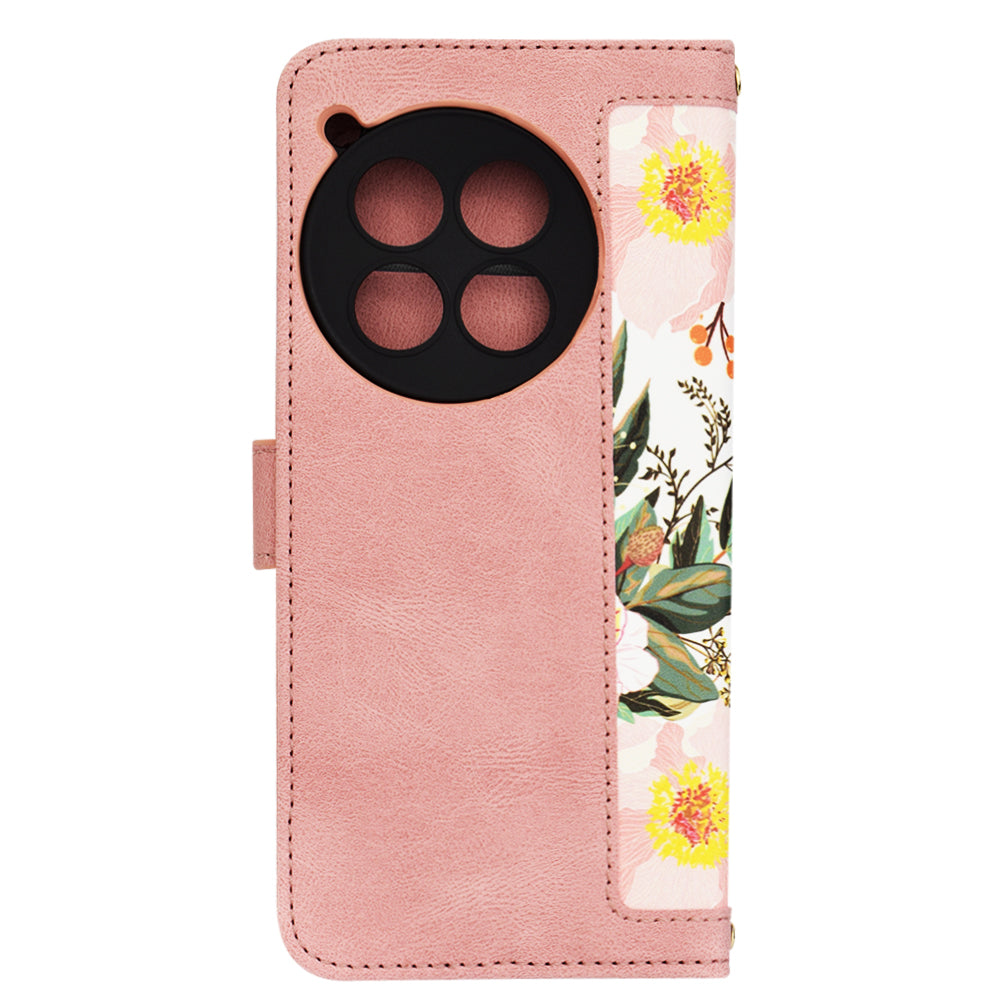 Maska za OnePlus 12, Techsuit, FlipCraft, Roza
