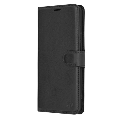 Futrola za OnePlus 12, Techsuit, Kožna Folio, Crna