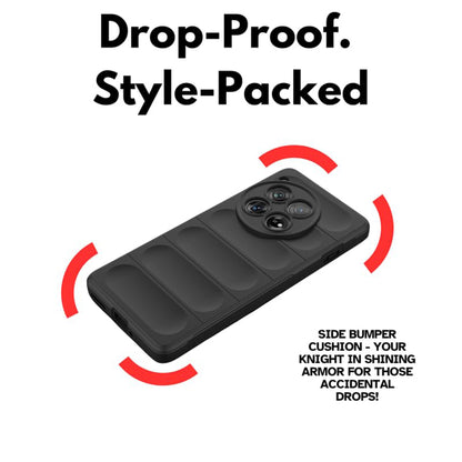 Maska za OnePlus 12, Techsuit, Magic Shield, Crna