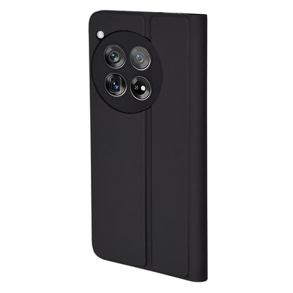Maska za OnePlus 12, Techsuit, Magskin Book, Crna