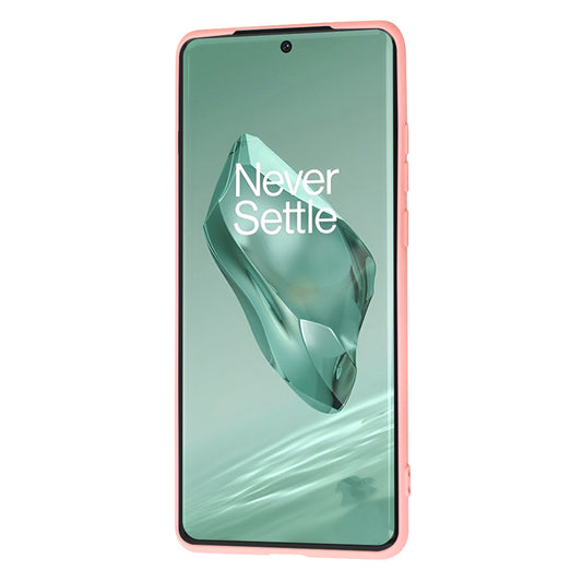 Maska za OnePlus 12, Techsuit, SoftFlex, Svijetlo Roza