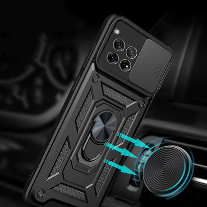 Maska za OnePlus 12R, Techsuit, CamShield, Roza
