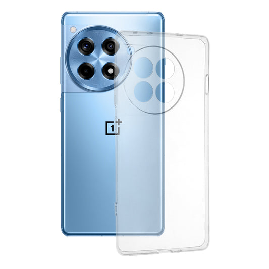 Maska za OnePlus 12R, Techsuit, Prozirna, Transparentna