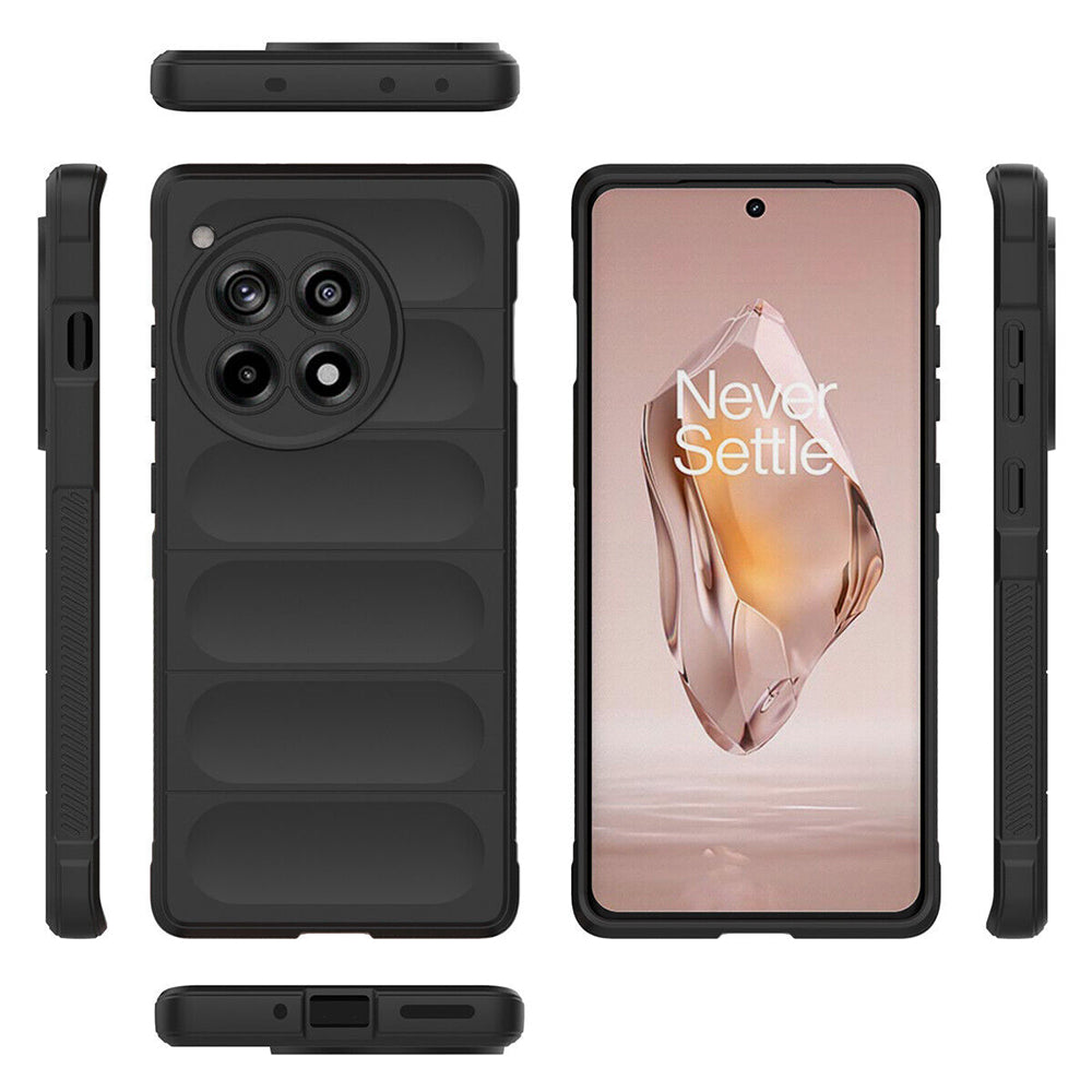 Maska za OnePlus 12R, Techsuit, Magic Shield, Crna