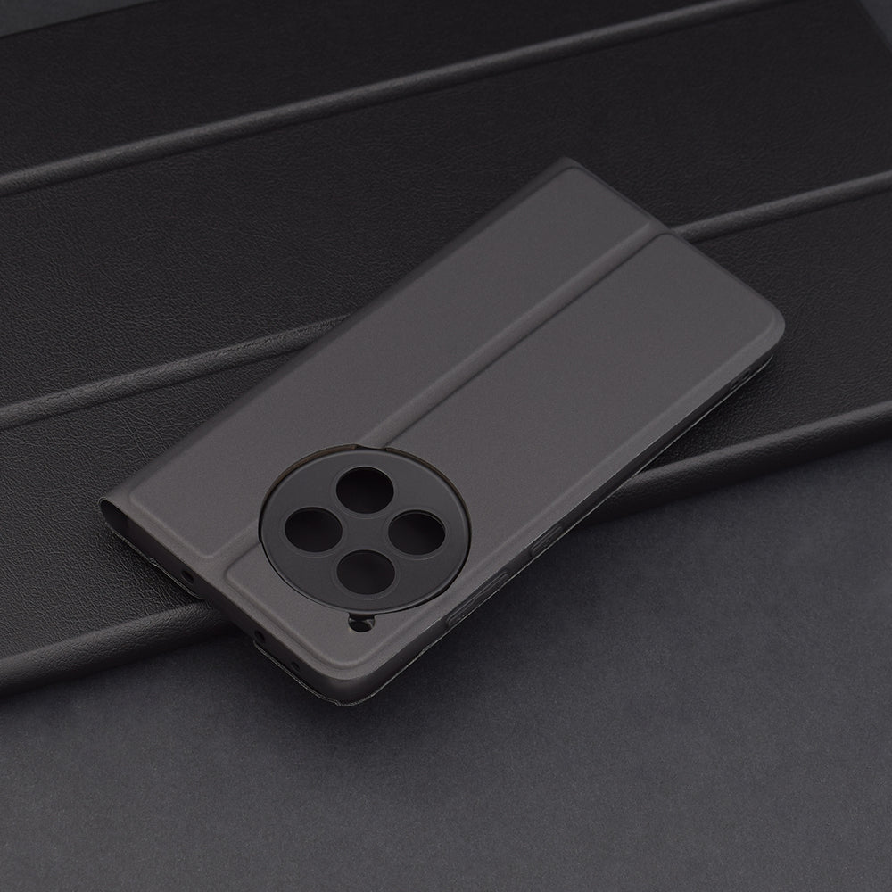 Maska za OnePlus 12R, Techsuit, Magskin Book, Crna