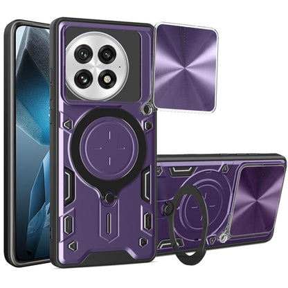 Maska za OnePlus 13, Techsuit, CamGuard Pro, Ljubičasta