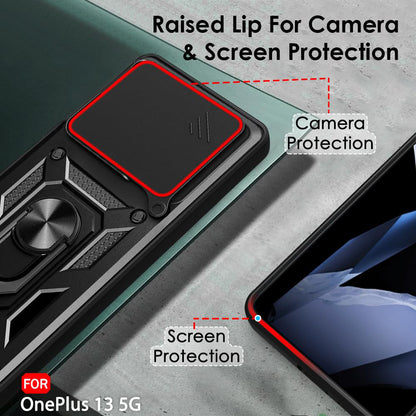 Maska za OnePlus 13, Techsuit, CamShield, Crna