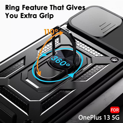 Maska za OnePlus 13, Techsuit, CamShield, Crna