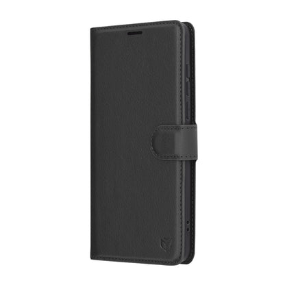 Futrola za OnePlus 13, Techsuit, Kožna Folio, Crna