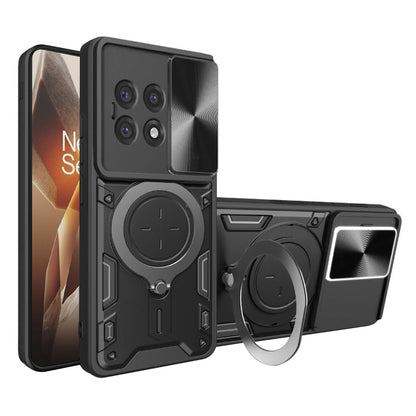 Maska za OnePlus 13R, Techsuit, CamGuard Pro, Crna