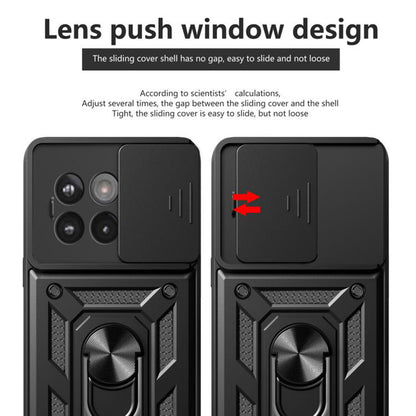 Maska za OnePlus 13R, Techsuit, CamShield, Roza