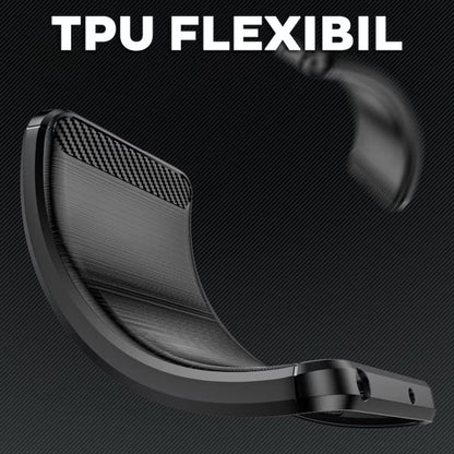 Maska za OnePlus 13R, Techsuit, Karbon, Crna