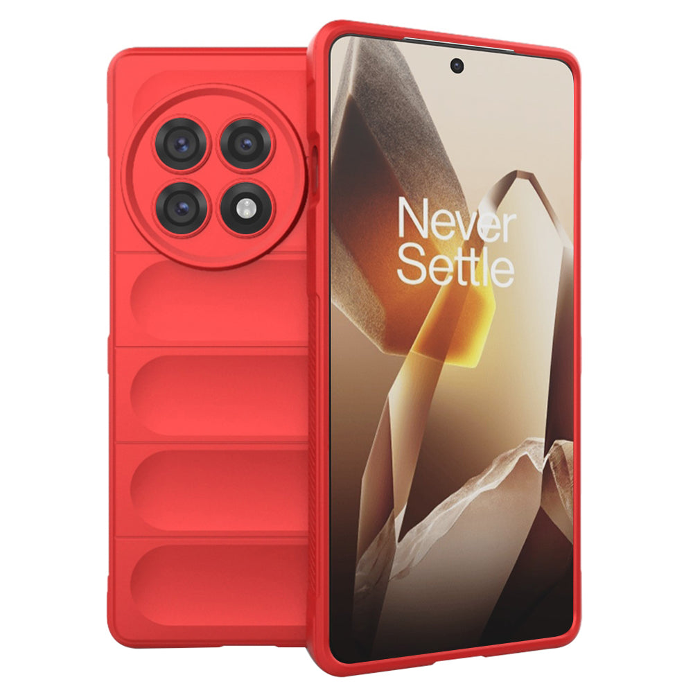 Maska za OnePlus 13R, Techsuit, Magic Shield, Crvena
