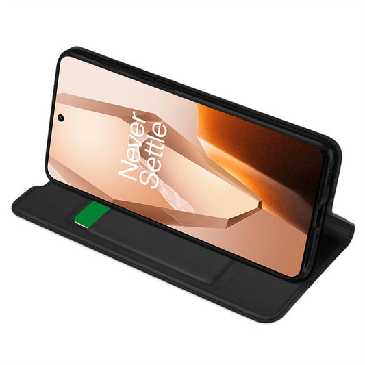 Maska za OnePlus 13R, Techsuit, Magskin Book, Crna