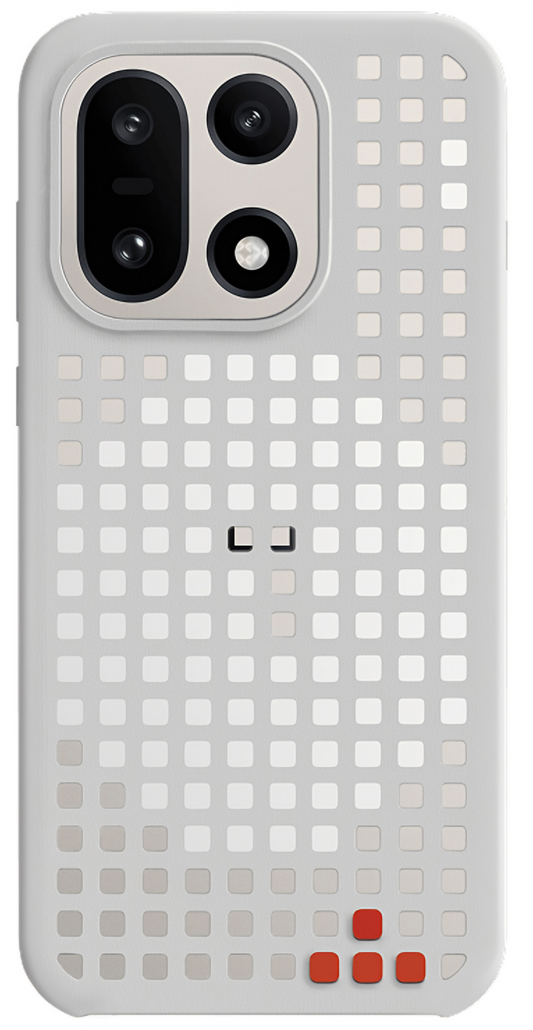 Maska za OnePlus 15, Hole Pattern Magnetic, Siva, Obnovljena 5431102022