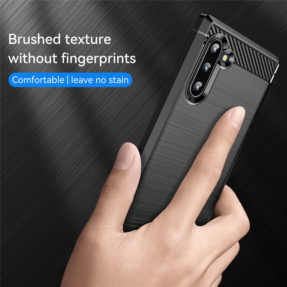 Maska za OnePlus 15, Techsuit, Karbon, Crna