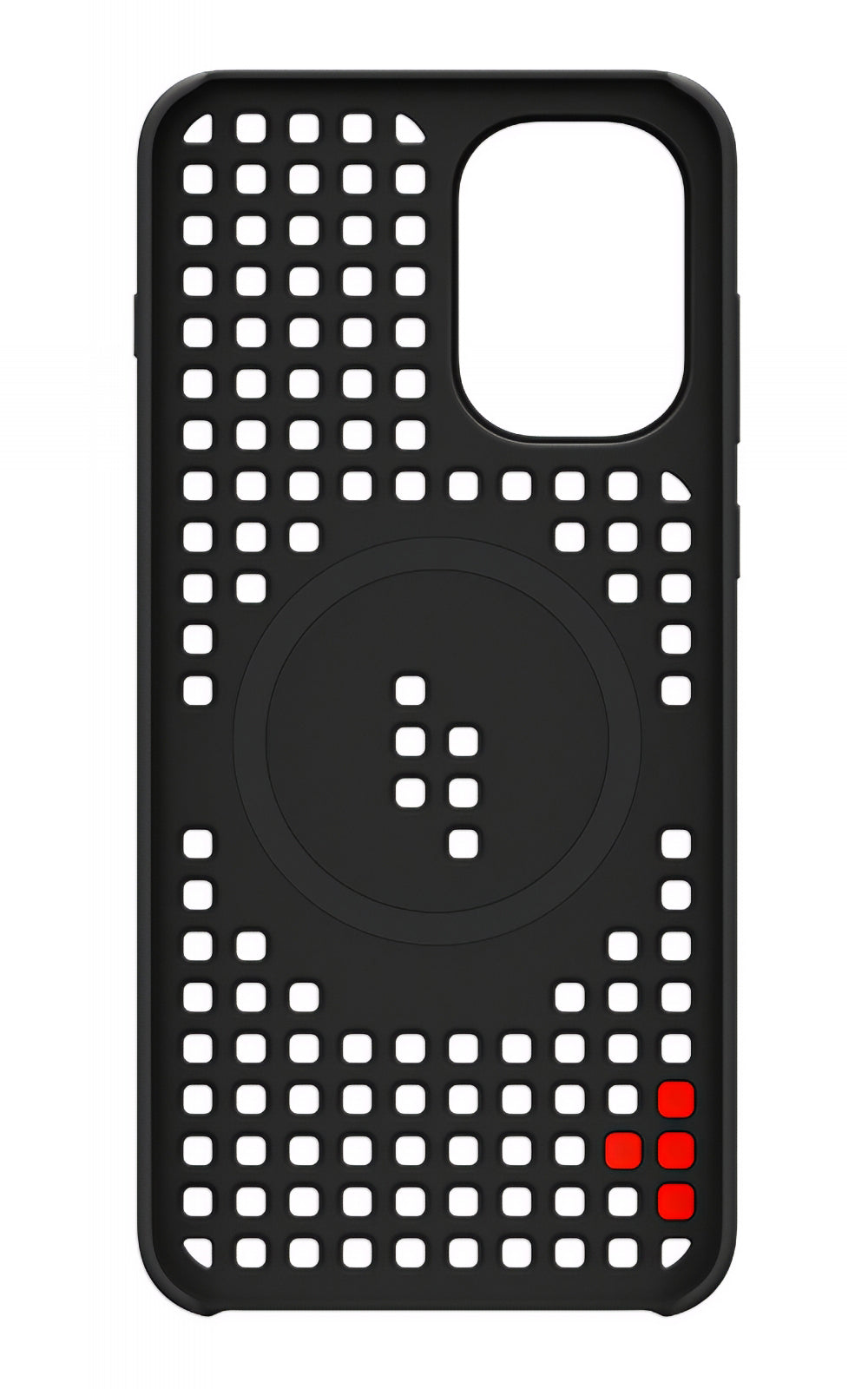 Maska za OnePlus 15R, Hole Pattern Magnetic, Crna 5431102123