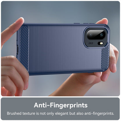 Futrola za OnePlus 15R, Techsuit, Karbon, Plava