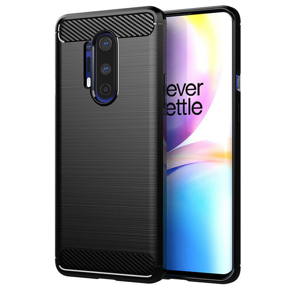 Maska za OnePlus 8 Pro, Techsuit, Karbon, Crna